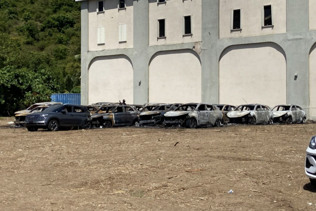 20 vehicles seriously damaged in mysterious fire at TAG